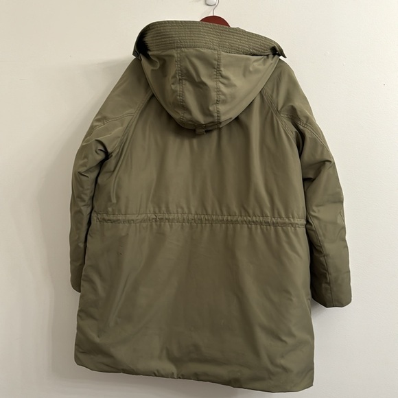 Everlane The ReNew Long Parka Coat Men XL Moss Primaloft Relaxed - Picture 3 of 10